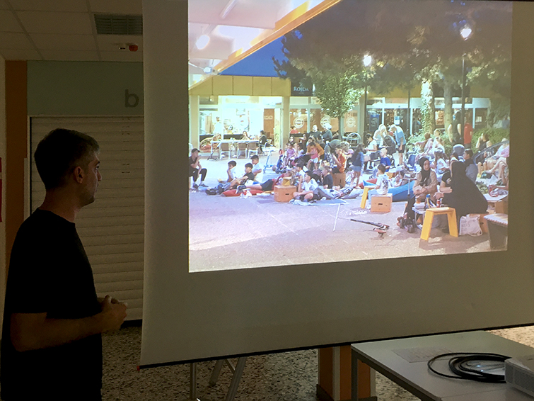 Inputs beim Stadtsalon Bildung: Michael Rylko