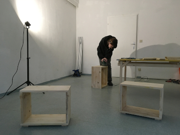 Möbelbau mit Norbert Lechner im BiB-Lab Grätzl-Labor WERK RAUM