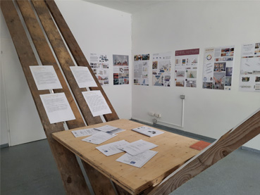 Ausstellung der Lehrveranstaltungsergebnisse aus dem WS 2021 im Grätzl-Labor