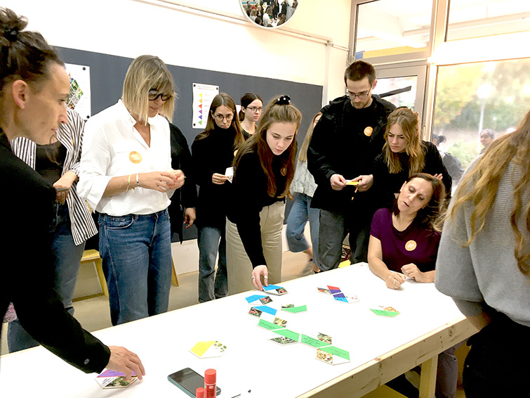 LEA-Workshop mit Lehrenden, Studierenden (Architektur und Bildungswissenschaften) und Pädagog*innen der Partnerschulen